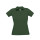 Polo personalizzabile B&C Collection in cotone preristretto femminile Heather Grey