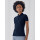 Polo personalizzabile B&C Collection in cotone preristretto femminile Heather Grey