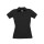 Polo personalizzabile B&C Collection in cotone preristretto femminile Heather Grey