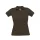 T-shirt personalizzabile B&C Collection in cotone preristretto femminile Heather Grey
