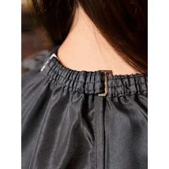 Salon Dye cape with hand grips