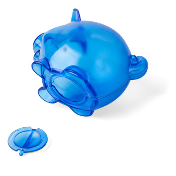 gadget ecologici con logo - Salvadanaio porcellino in plastica riciclata PS Vivi