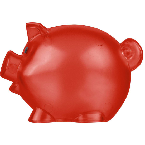Salvadanaio porcellino in plastica riciclata PS Vivi