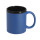 Tazza in ceramica da 320 ml con finitura in gomma colorata