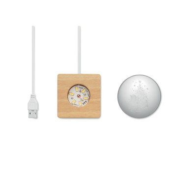 gadget di natale personalizzati - SANTA LIGHT - Palla di Natale con LED