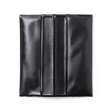 Raffreddabottiglie personalizzabile nero opaco con liquido refrigerante