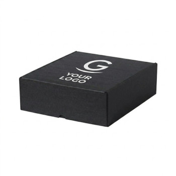 Scatole personalizzate con logo - Scatola di presentazione personalizzabile XL cartone ondulato nero