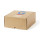 Scatola personalizzabile formato S in cartone ondulato kraft ecocompatibile