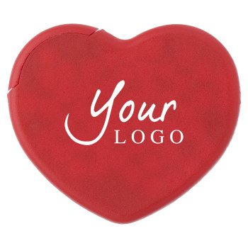 Caramelle cioccolatini personalizzati con logo - Scatolina di mentine Marcia | A forma di cuore | 8 g