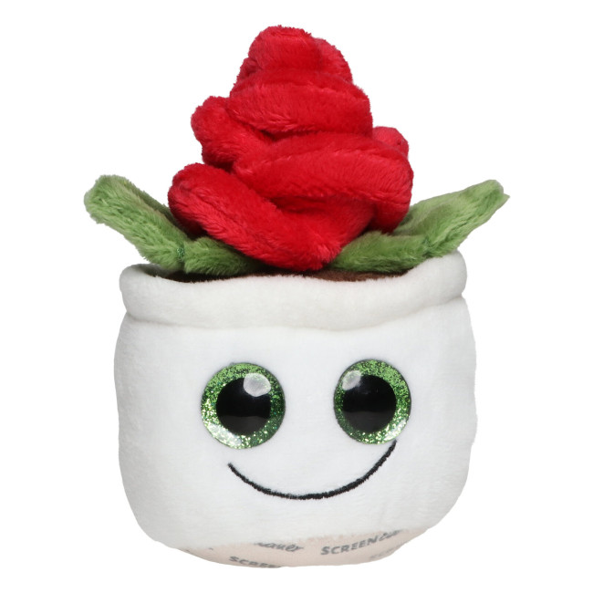 Peluche personalizzati con logo - Schmoozies® Evergreenies® Rose