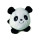 Schmoozies Panda personalizzabile MBW morbido compatto vetro