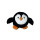 Magnete personalizzabile MBW pinguino in microfibra morbida