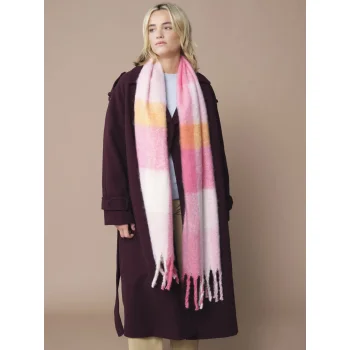 Sciarpa a quadri soffice