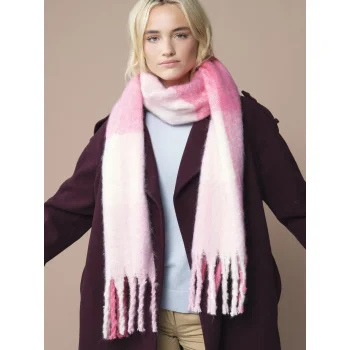 Sciarpa a quadri soffice