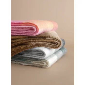 Sciarpa a quadri soffice