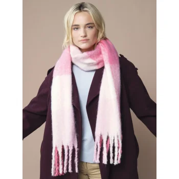 Sciarpa a quadri soffice