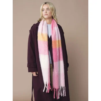 Sciarpa a quadri soffice