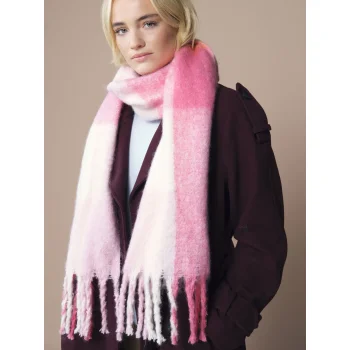 Sciarpa a quadri soffice