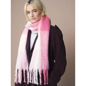 Sciarpa a quadri soffice