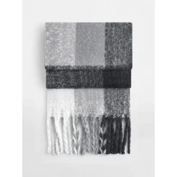 Sciarpa a quadri soffice