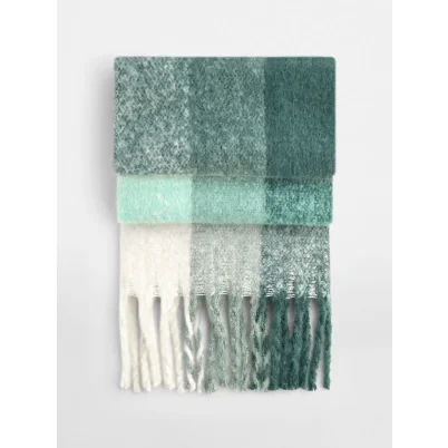 Sciarpa a quadri soffice