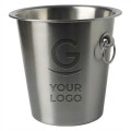 Secchiello champagne personalizzabile Impression in acciaio inox lucido