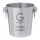Secchiello personalizzato acciaio inox 100% riciclato 4 litri