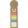 Segnalibro personalizzabile circolare con memo stick multicolor Impression