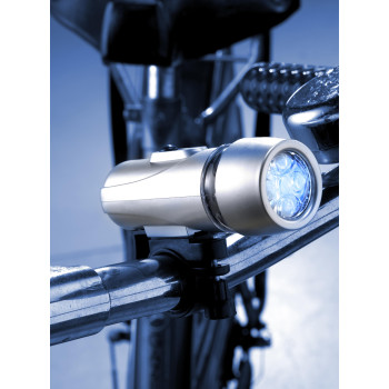 Set 2 luci da bicicletta, in ABS Jordy