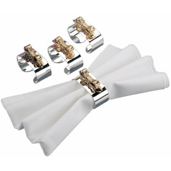 Gadget scontato personalizzato con logo - Set 4 portatovaglioli