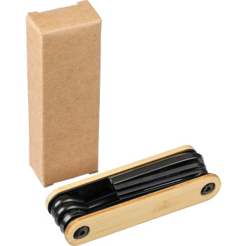 Set 7 utensili in acciaio e carbonio Edna