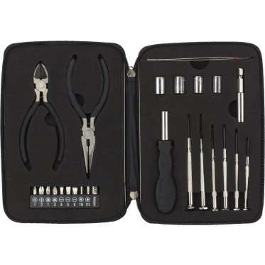 Set attrezzi personalizzabile Impression 26 pezzi in custodia metallo