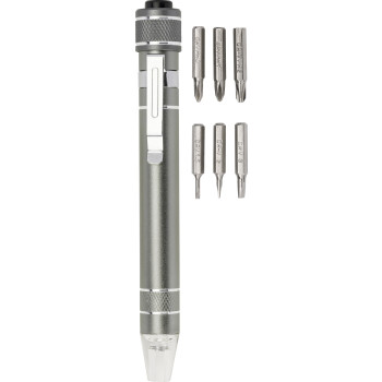 Set cacciavite tascabile, in alluminio Paquita