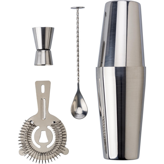 Set cocktail Tatiana | Acciaio inox | 4 pz