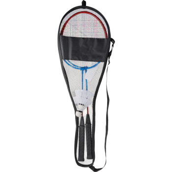 Giochi spiaggia personalizzati con logo - Set da badminton Wendy | 2 racchette | 2 volani