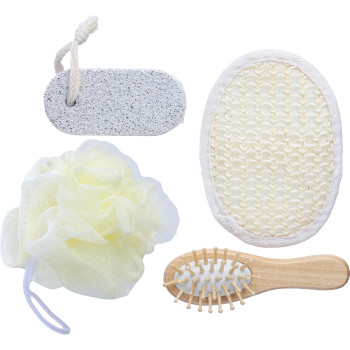 Gadget cura personale personalizzati con logo - Set da bagno in cotone Jean