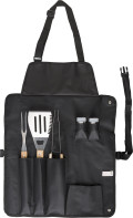 Set da barbecue Hugo | Acciaio inox | Grembiule