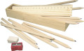 Set da disegno Carmelita | Scatola di legno