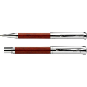 Set Penne personalizzati con logo - Set da scrittura Robin | Legno | 2 pz