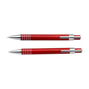 Penna di lusso elegante di qualità personalizzata con logo - Set da scrittura Yolanda | 2 pz