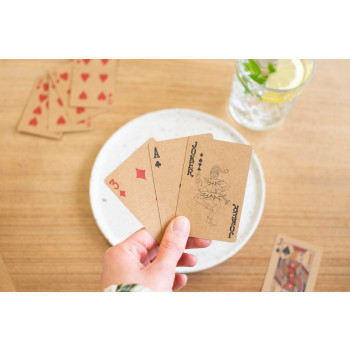 Carte da gioco personalizzate - Set di 2 mazzi di carte da gioco in carta riciclata Arwen