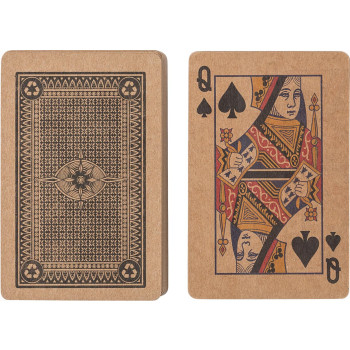 Carte da gioco personalizzate - Set di 2 mazzi di carte da gioco in carta riciclata Arwen