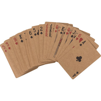 Carte da gioco personalizzate - Set di 2 mazzi di carte da gioco in carta riciclata Arwen