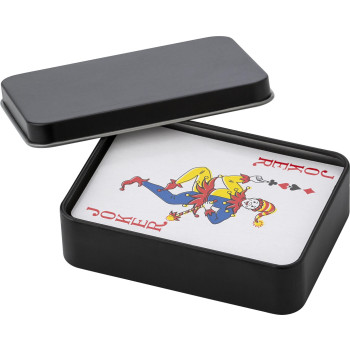 Carte da gioco personalizzate - Set di carte da gioco Nathan | Scatola di metallo
