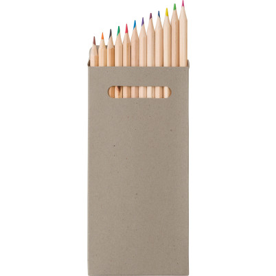 Set di matite Nina | Legno | 12 pz