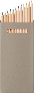 Set di matite Nina | Legno | 12 pz