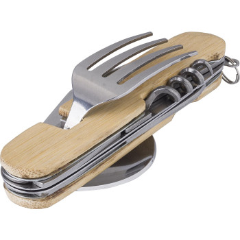 Set di posate Ainsley | Bambù | 6 in 1