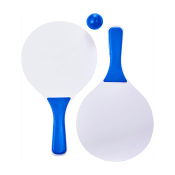 Giochi spiaggia personalizzati con logo - Set di racchette da spiaggia Eliza