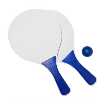 Giochi spiaggia personalizzati con logo - Set di racchette da spiaggia Eliza