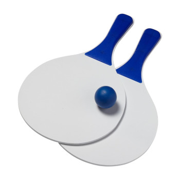 Giochi spiaggia personalizzati con logo - Set di racchette da spiaggia Eliza